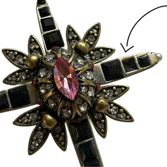 Alexander McQueen Earrings  Gold and Silver - Picture 7 of 8